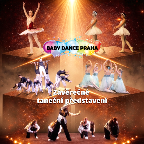 Závěrečné představení Baby dance Praha 2026 - 11 hod